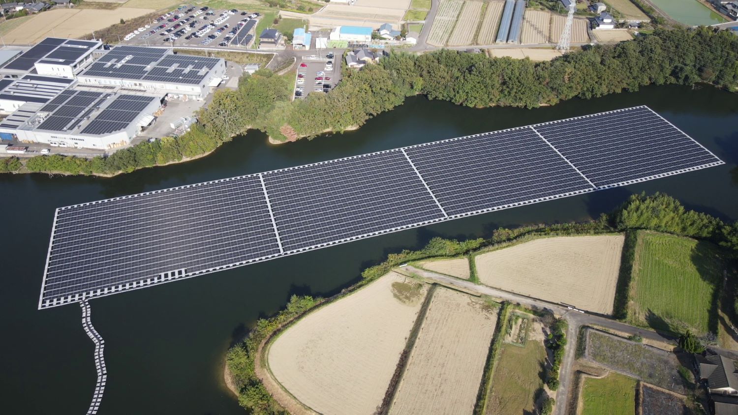 Ondani Ike irrigation pond Japan